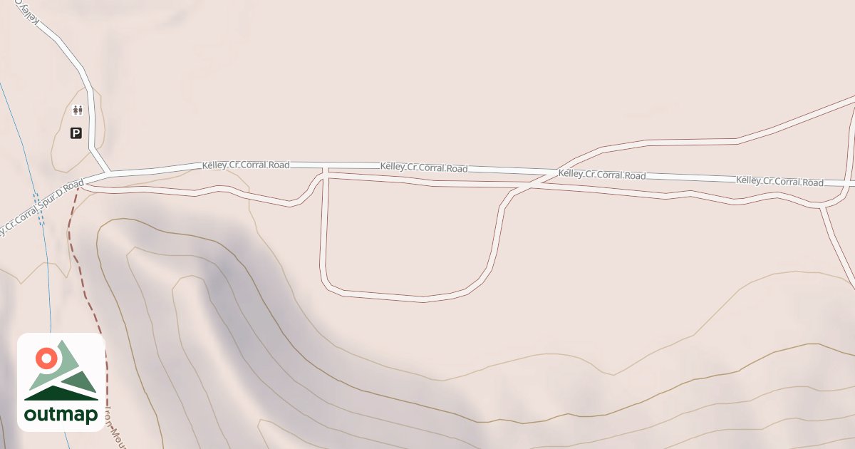 Map of KELLEY CR CORRAL SPUR C