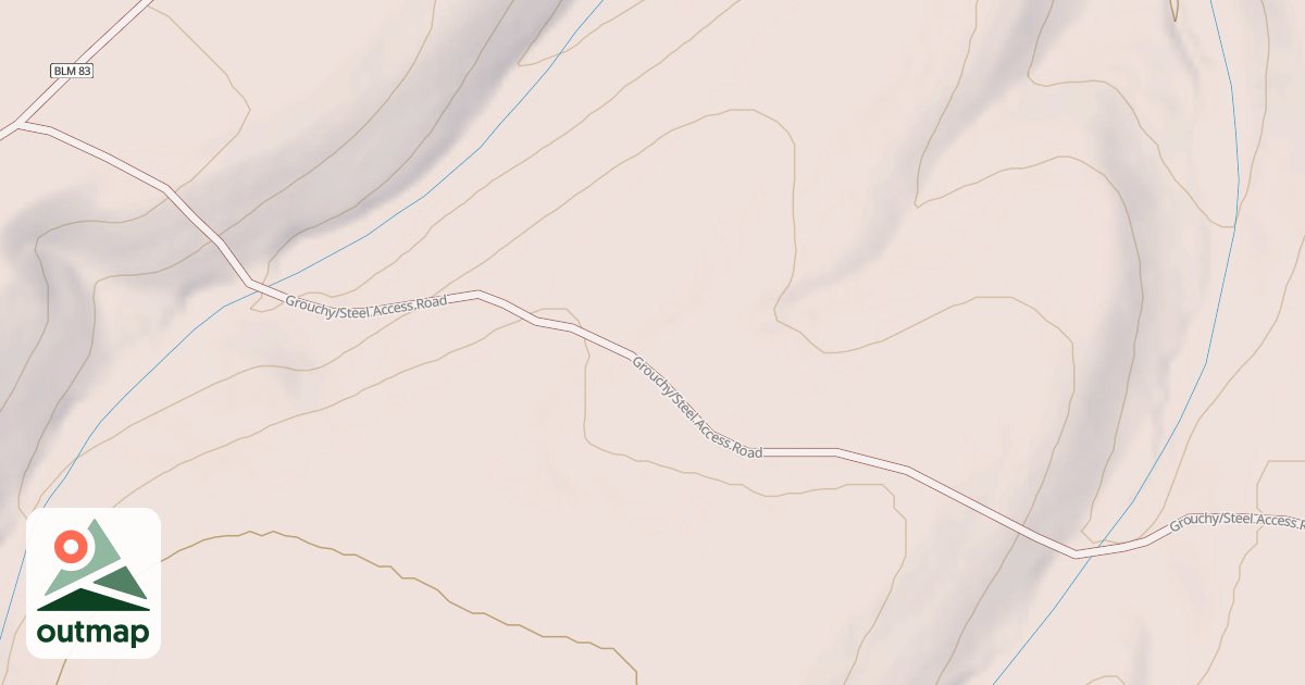 Map of BLM National GTLF Public Motorized Roads 4d9ee6c2-6f55-40dd-9790-77380aacae01