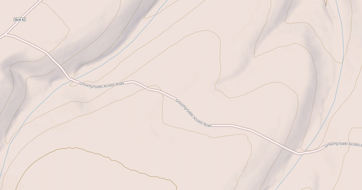 Map preview of BLM National GTLF Public Motorized Roads 4d9ee6c2-6f55-40dd-9790-77380aacae01
