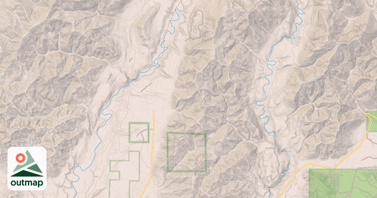 Map of HUMPTULIP RIDGE ROAD
