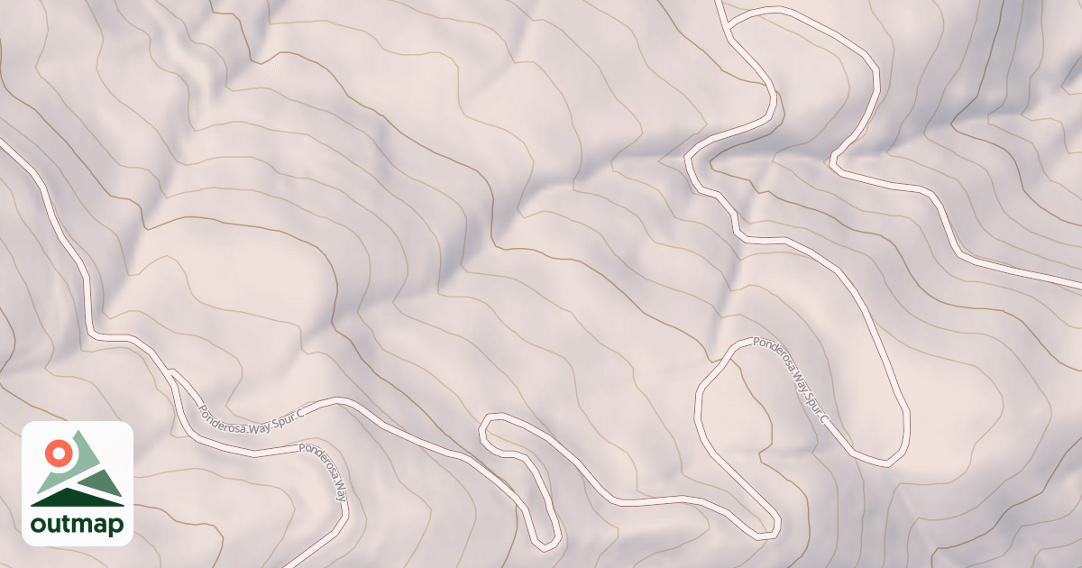 Map of PONDEROSA SPUR C