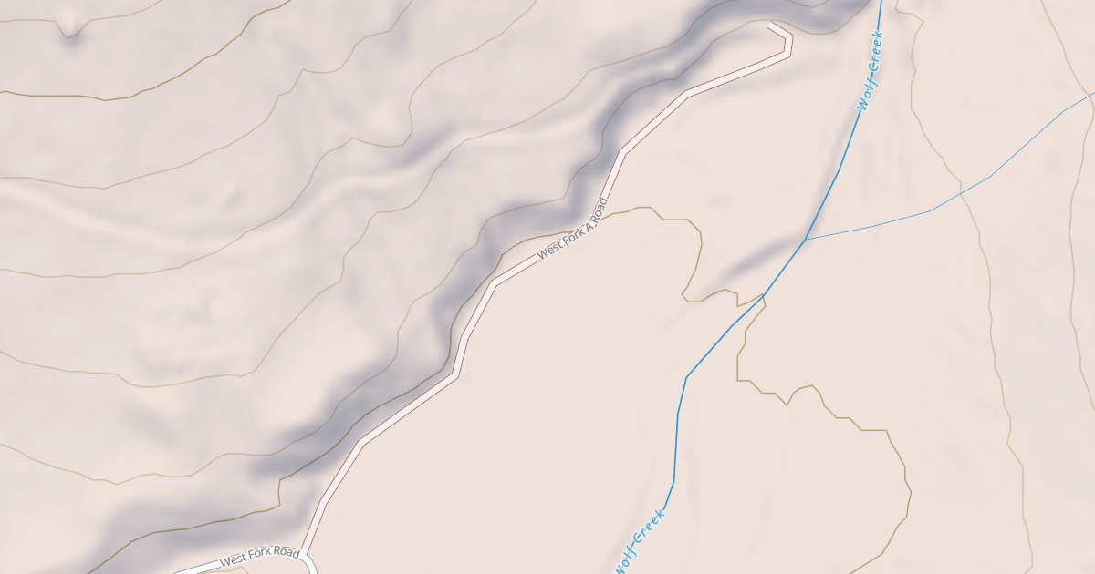 Map preview of WEST FORK A