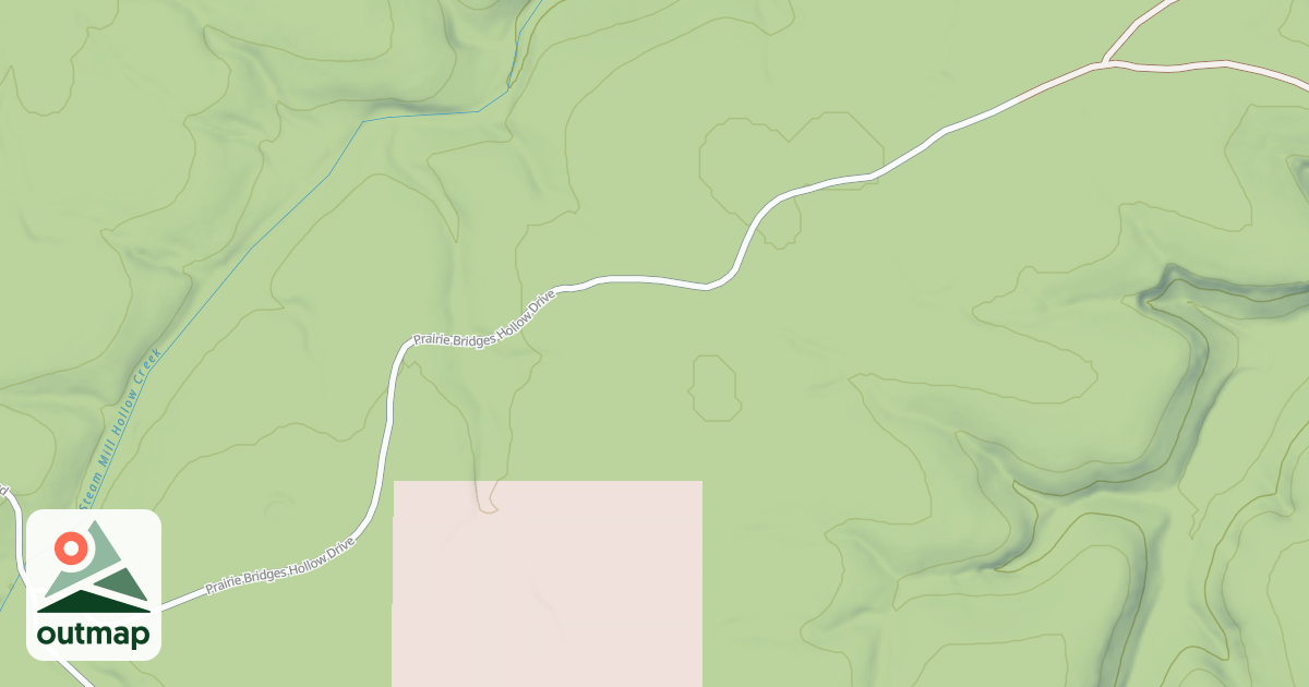 Map of BRIDGES HOLLOW