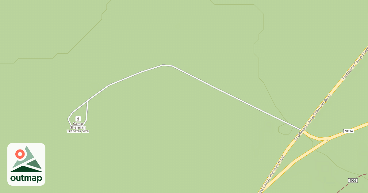 Map of TRANSFER SITE