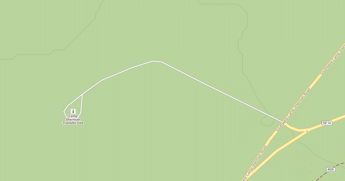 Map preview of TRANSFER SITE