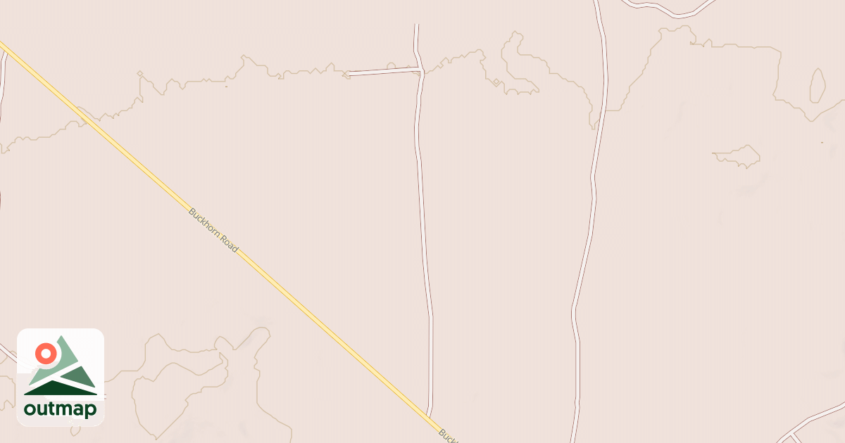 Map of BUCKHORN SPUR B