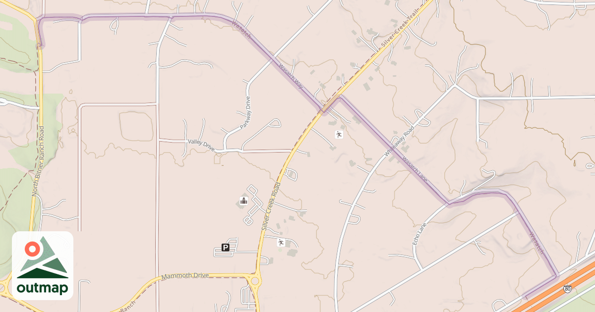 Map of Wasatch