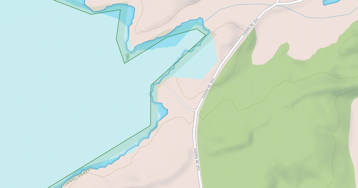 Map preview of L. WILSON LAKE BOAT LANDING