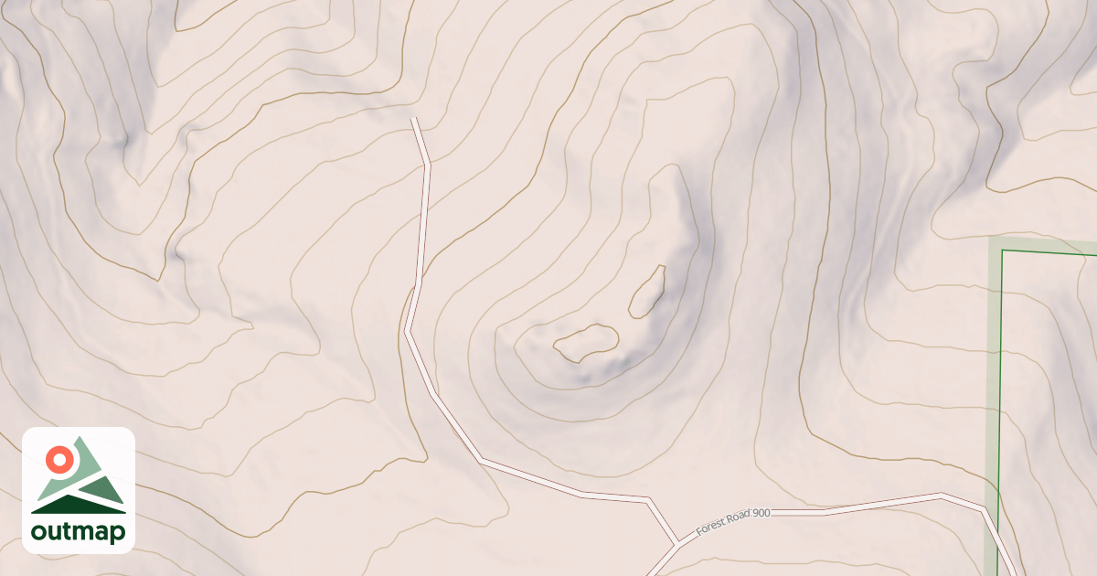 Map of USFS National Forest System Roads {F54C1695-E8E8-4E05-A660-D75F16F42650}