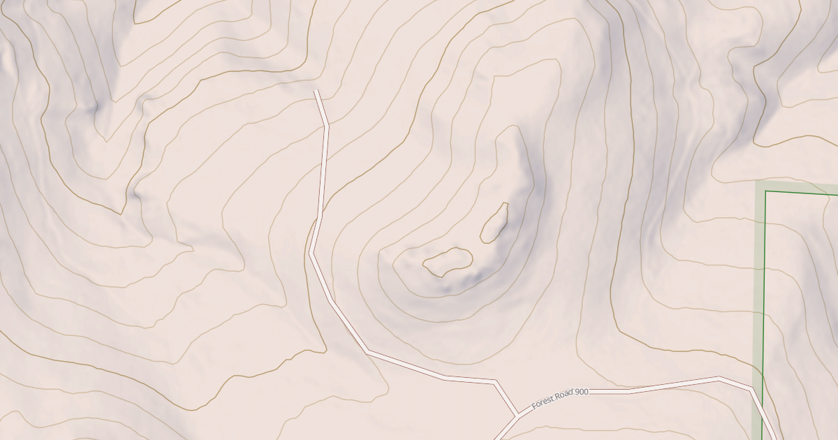 Map preview of USFS National Forest System Roads {F54C1695-E8E8-4E05-A660-D75F16F42650}
