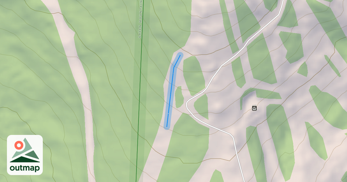 Map of Sunset Pass