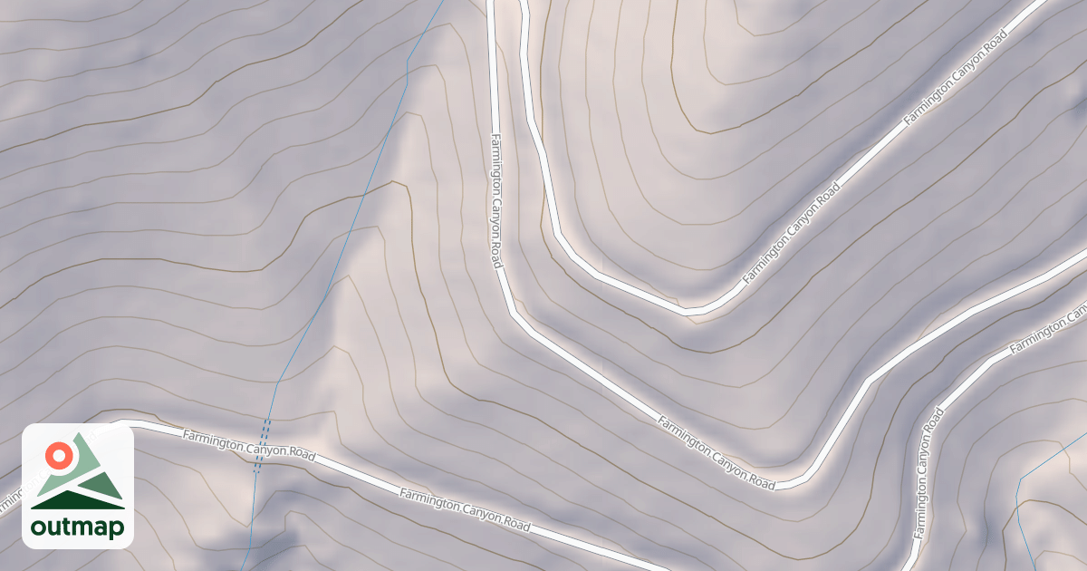 Map of Farmington Canyon Atv