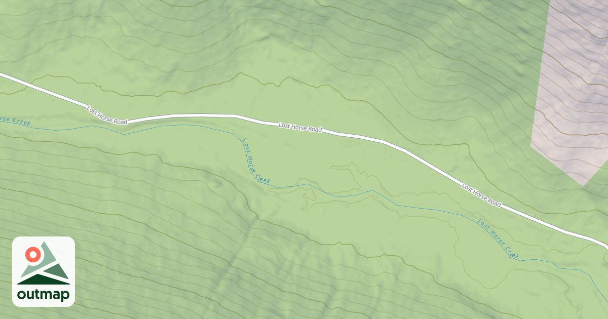Map of (FDR) LOST HORSE