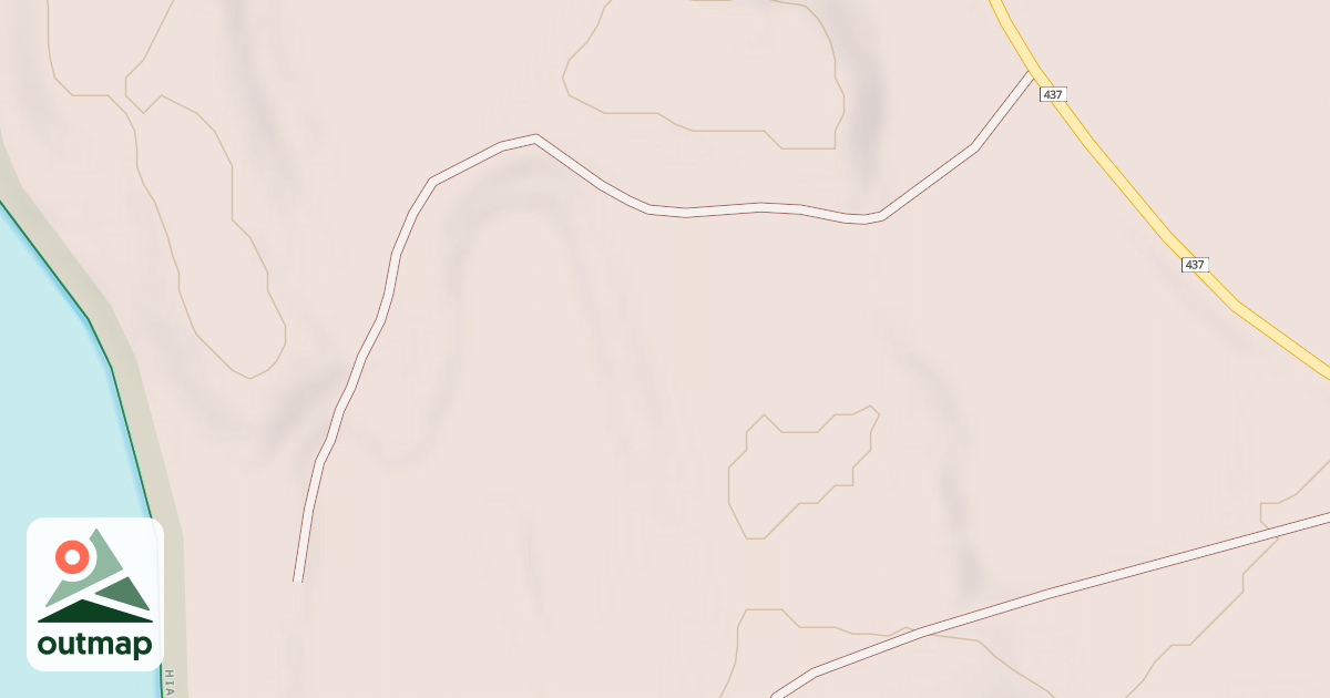 Map of LEG LAKE
