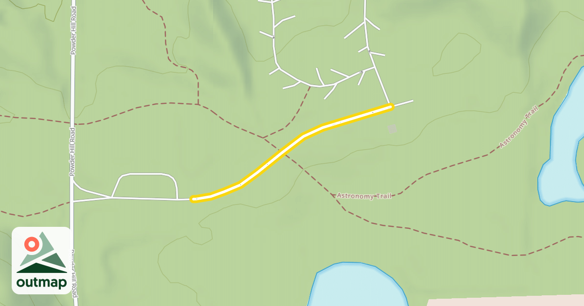 Map of Campground Loop