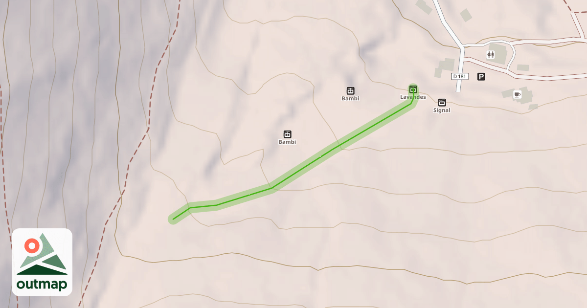 Map of Le Safran