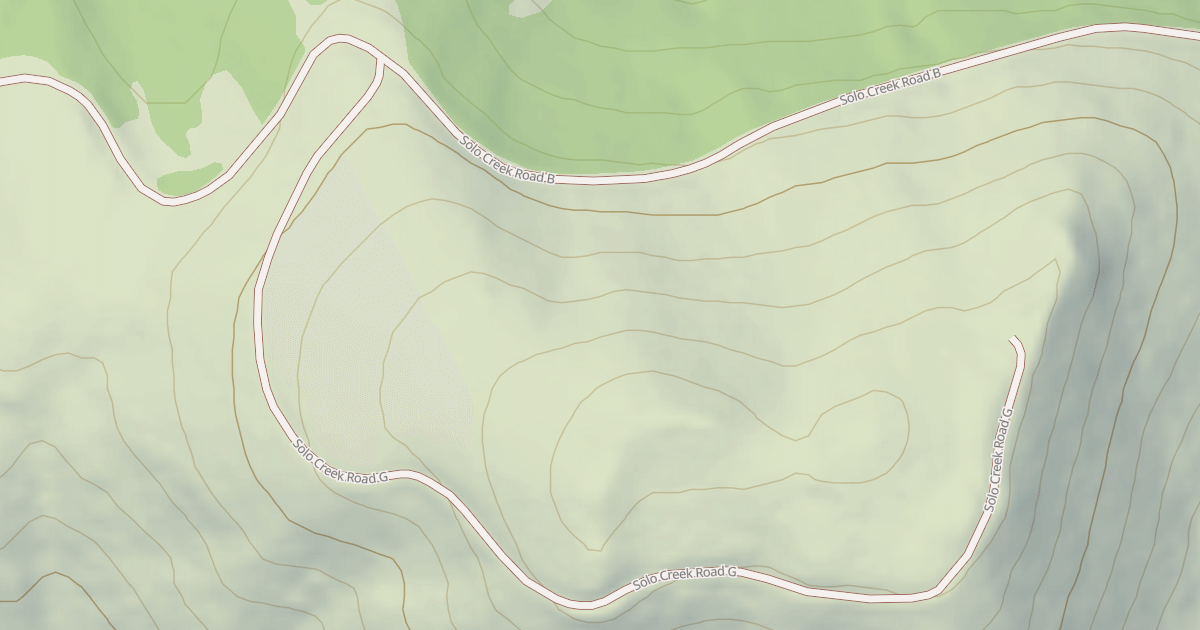 Map preview of SOLO CREEK G