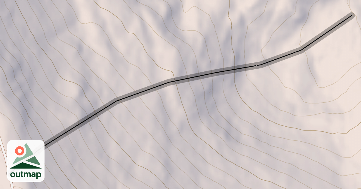Map of Pucci's Chute