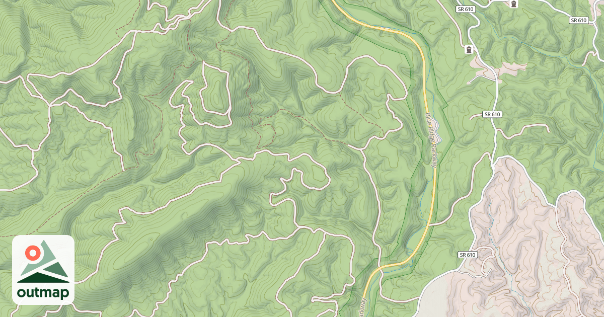 Map of PEAVINE