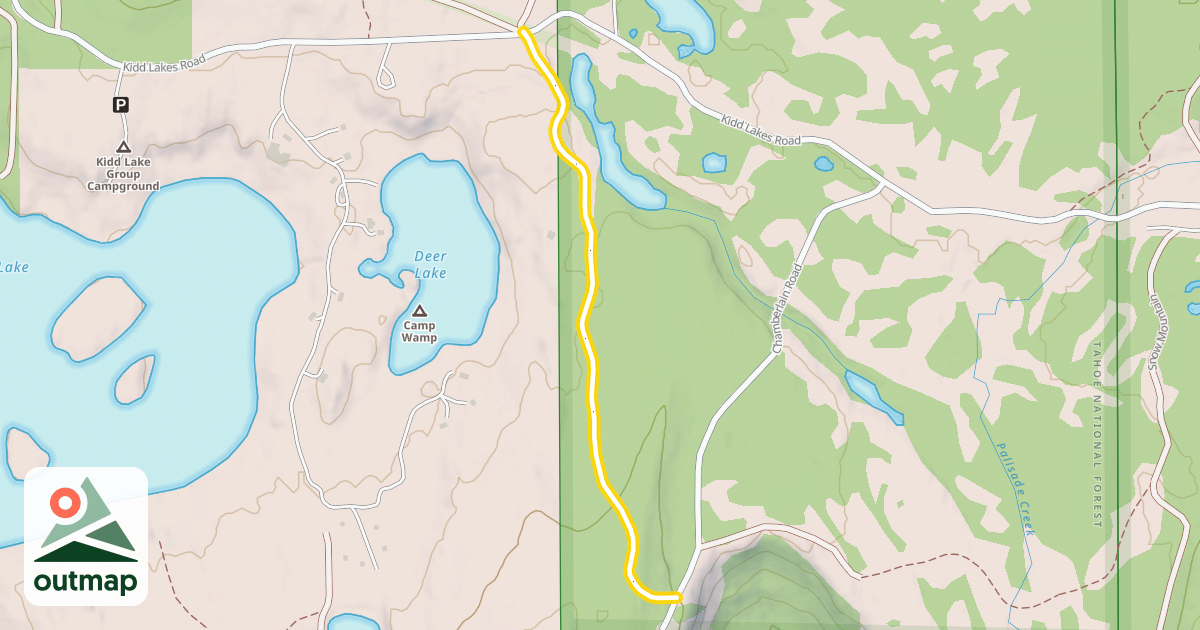 Map of Deer Lake
