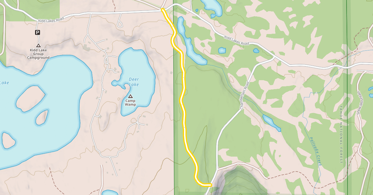 Map preview of Deer Lake
