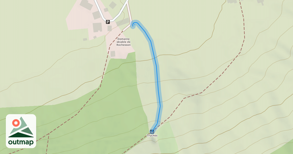 Map of Truches