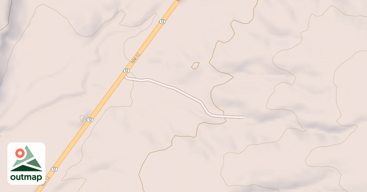 Map of 4033 O