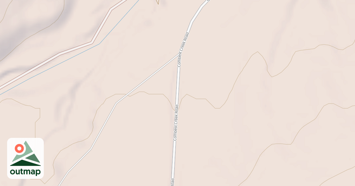 Map of COMBEST CREEK