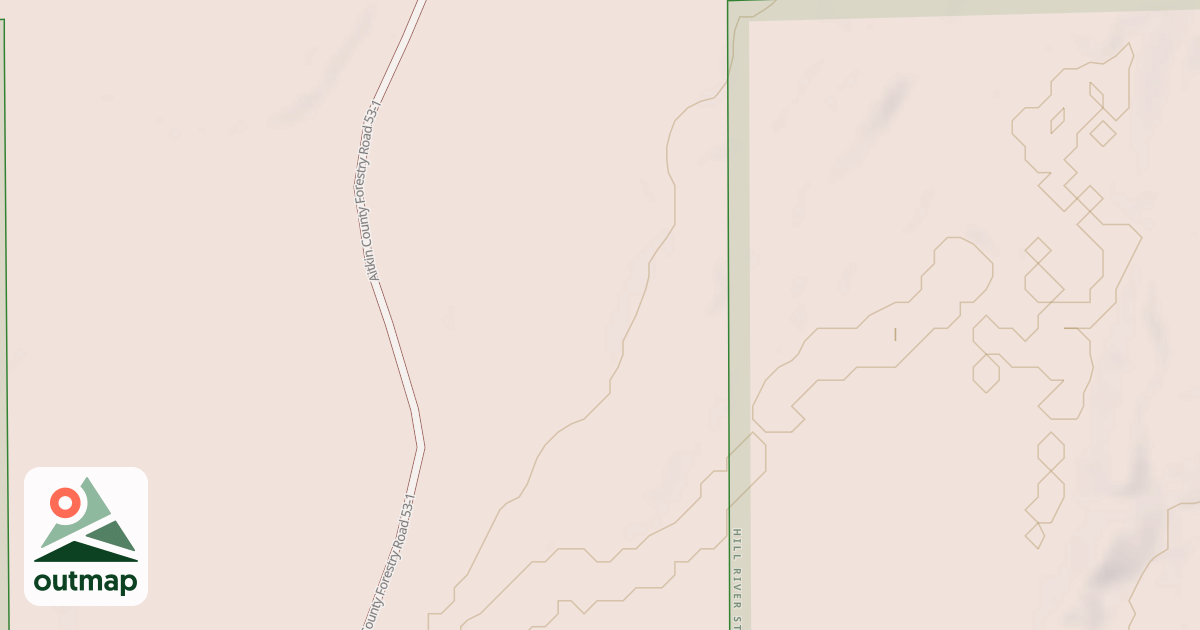 Map of Blind Lake Trail