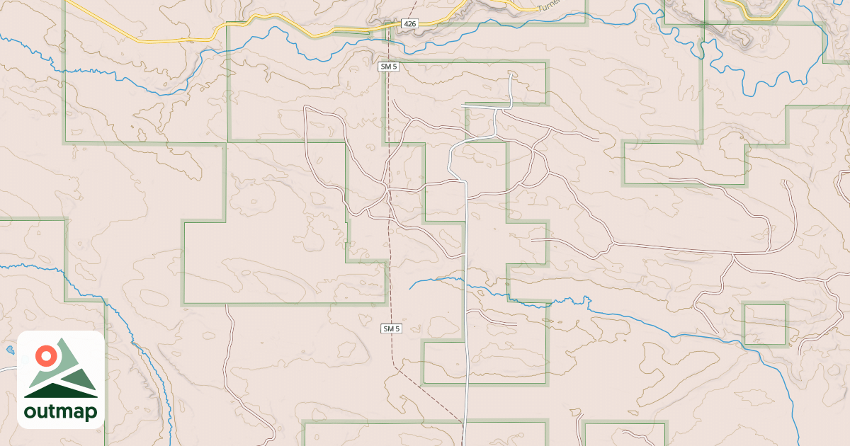 Map of Up5