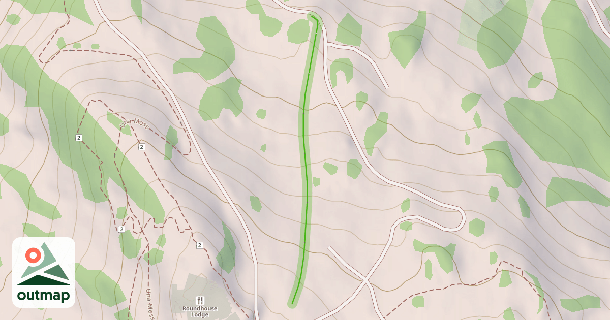 Map of Whistler Beginner Terrain Park