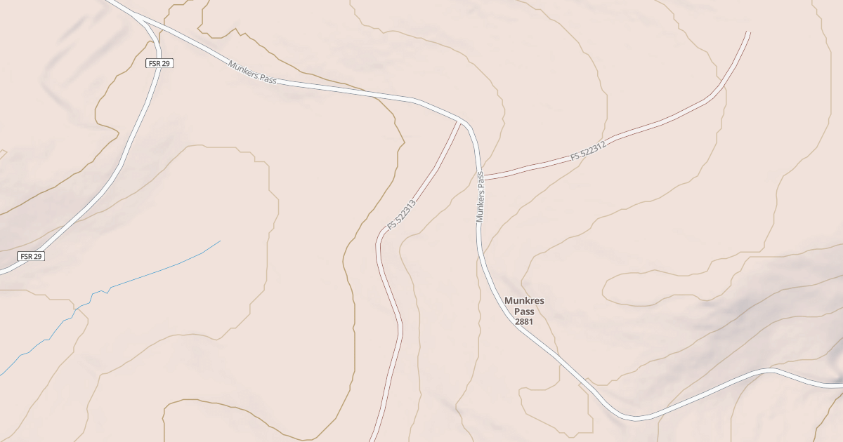 Map preview of MUNKRES PASS