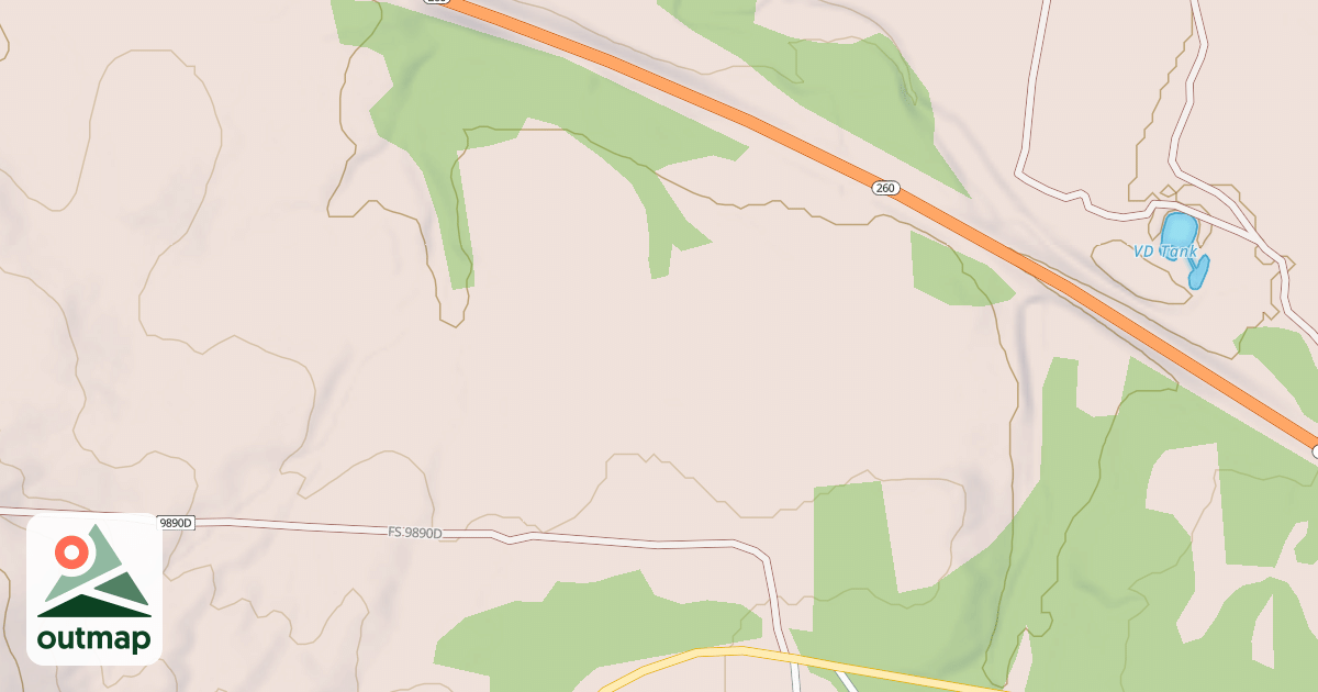 Map of USFS National Forest System Roads {BD3C01B7-2D3D-4114-B341-623C6752801E}