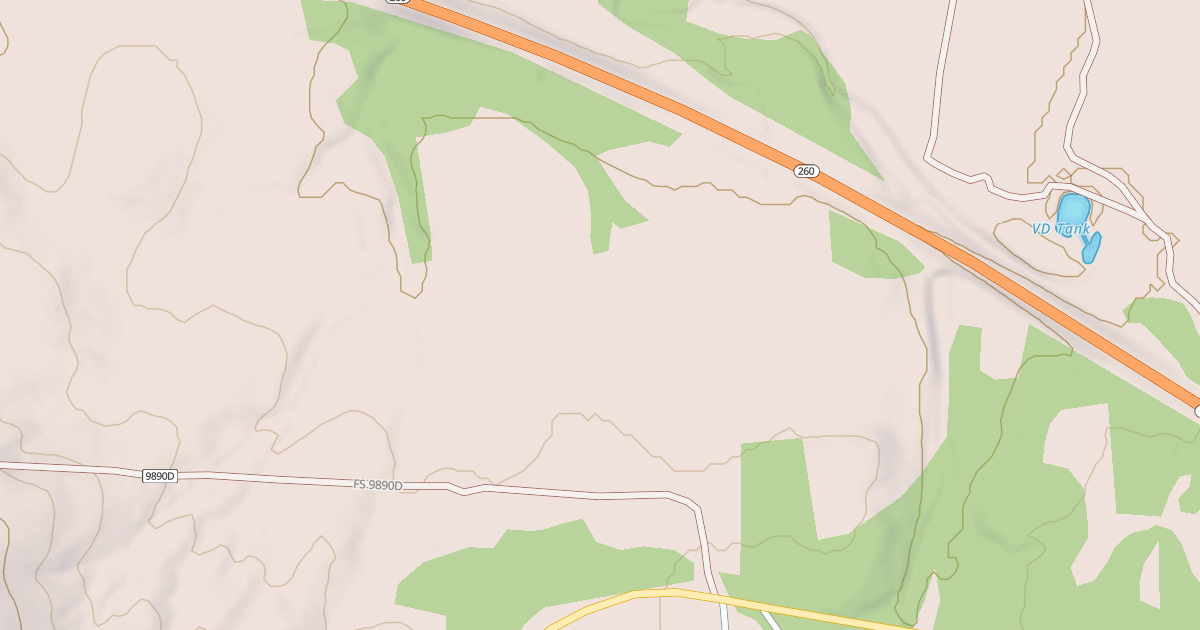 Map preview of USFS National Forest System Roads {BD3C01B7-2D3D-4114-B341-623C6752801E}
