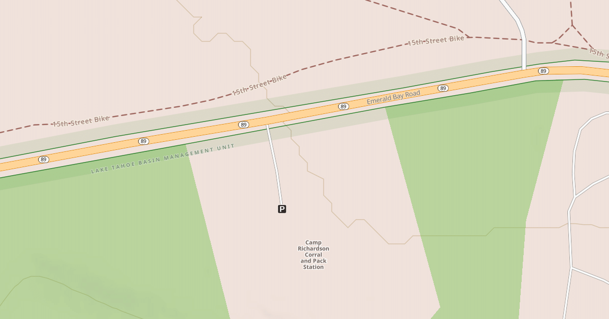 Map preview of CAMP RICHARDSON CORRAL