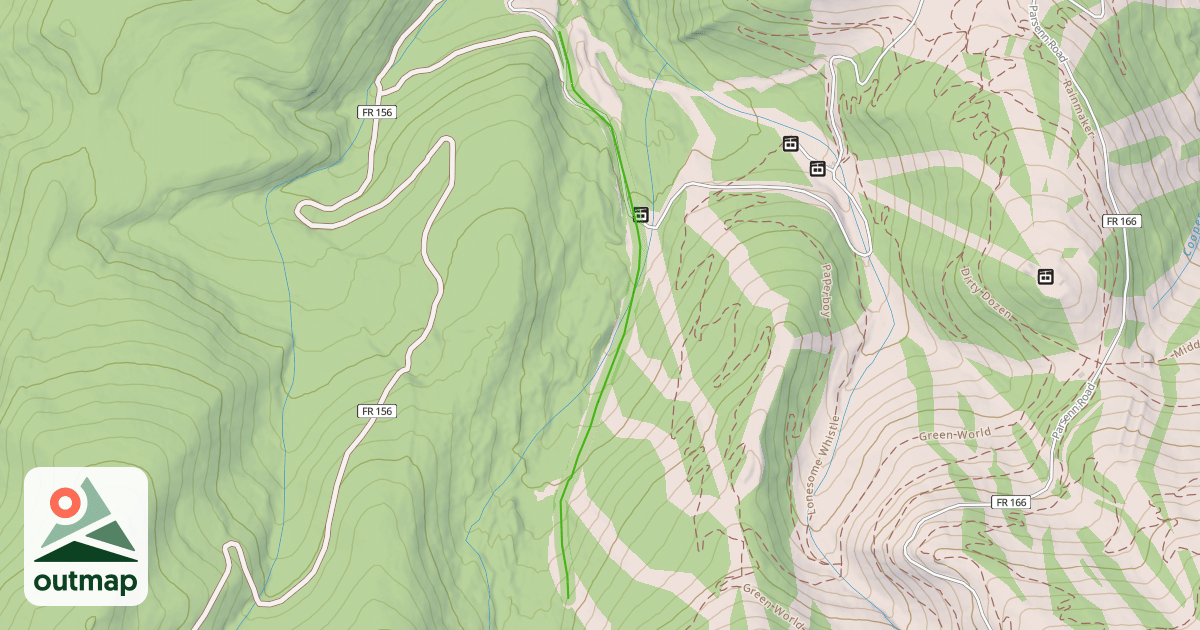 Map of Big Valley
