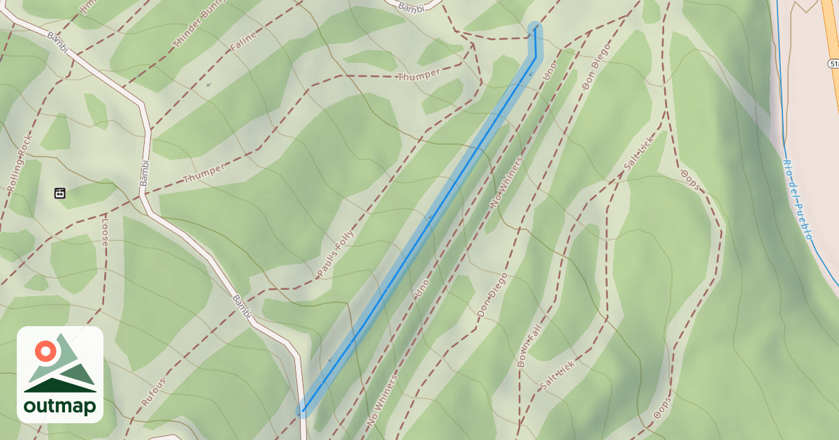 Map of Lower Gamble