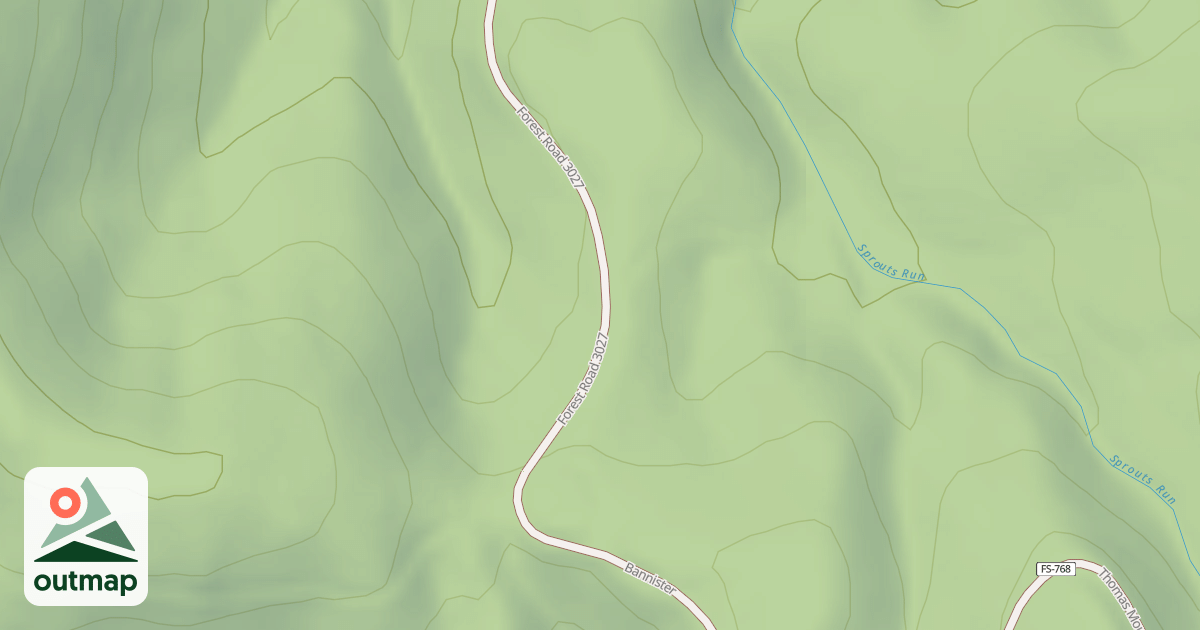 Map of BANNISTER