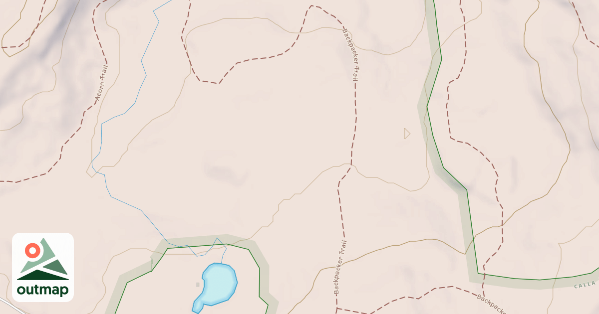 Map of Backpacker Trail