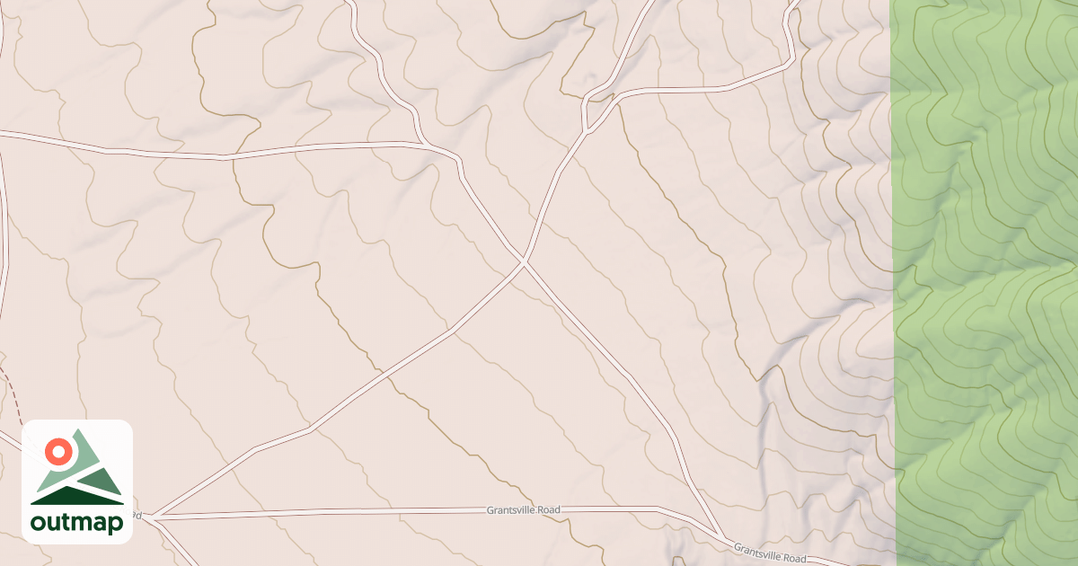 Map of GRANTSVILLE