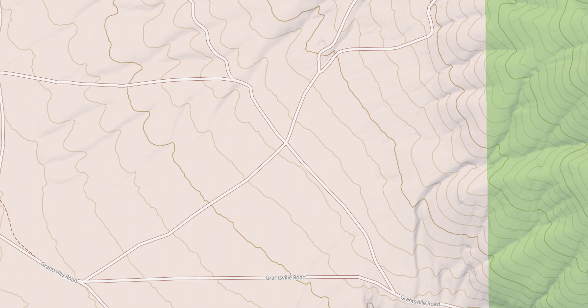 Map preview of GRANTSVILLE
