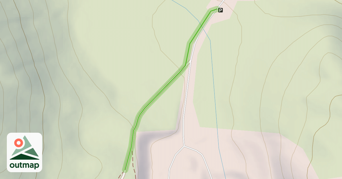 Map of Access Trail