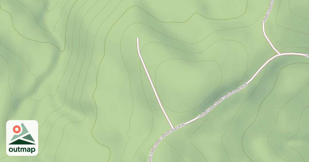 Map of USFS National Forest System Roads {CF97B3F4-0427-46A2-A3E4-41501C3E27A4}