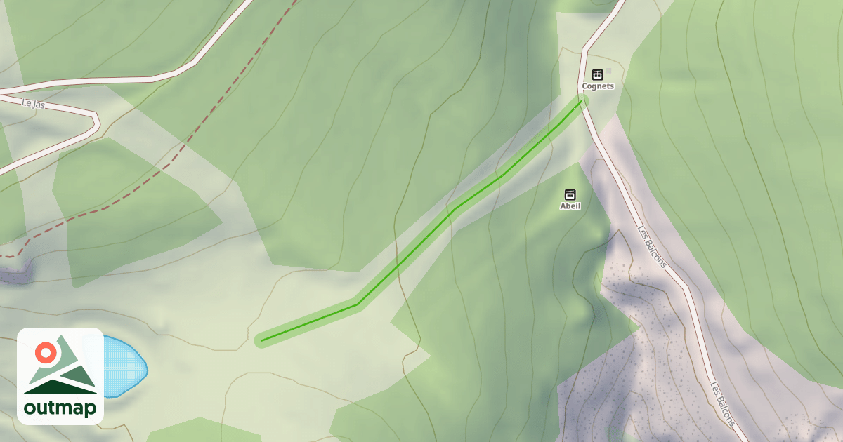 Map of L'Abeil
