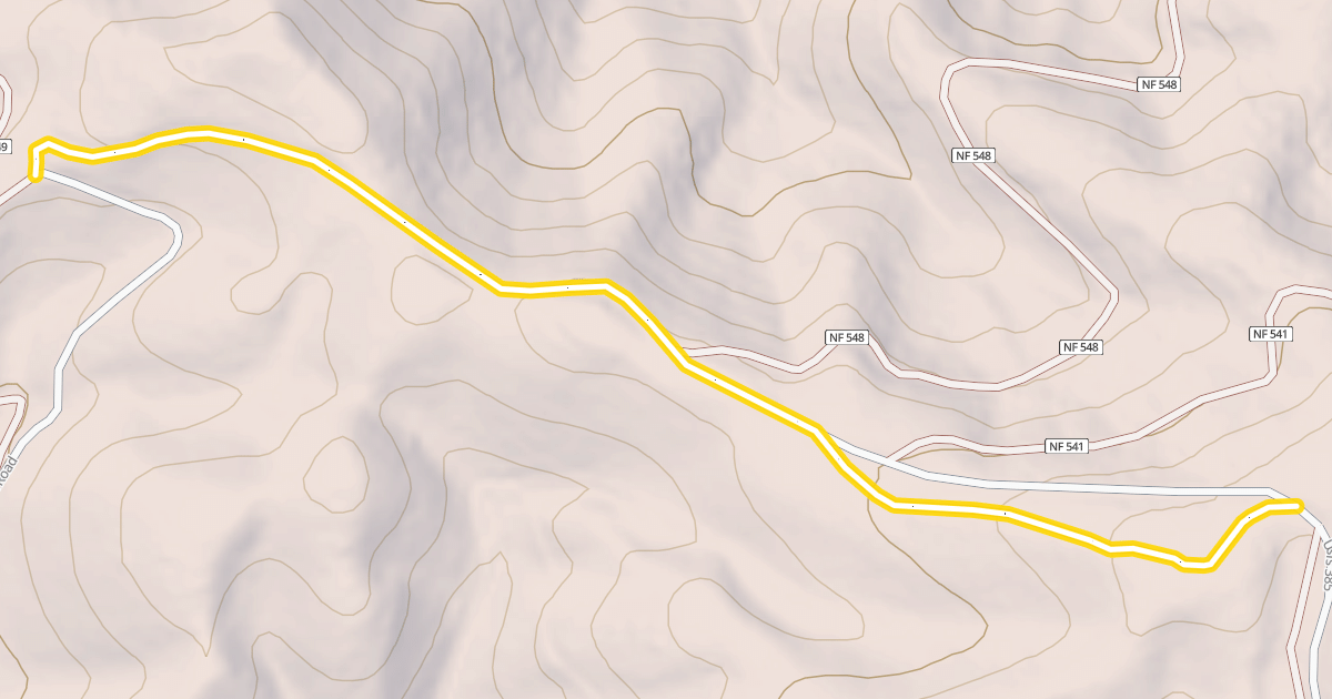 Map preview of Usfs 385