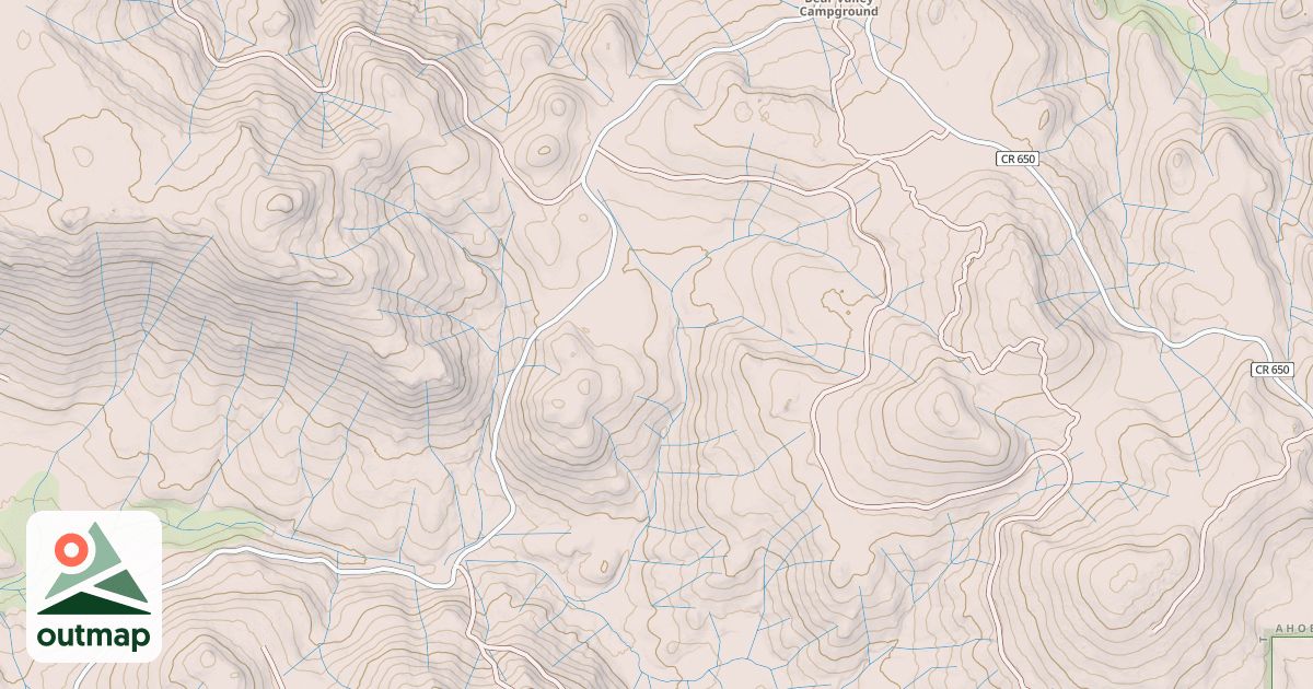 Map of Main Bear Valley Ohv Loop