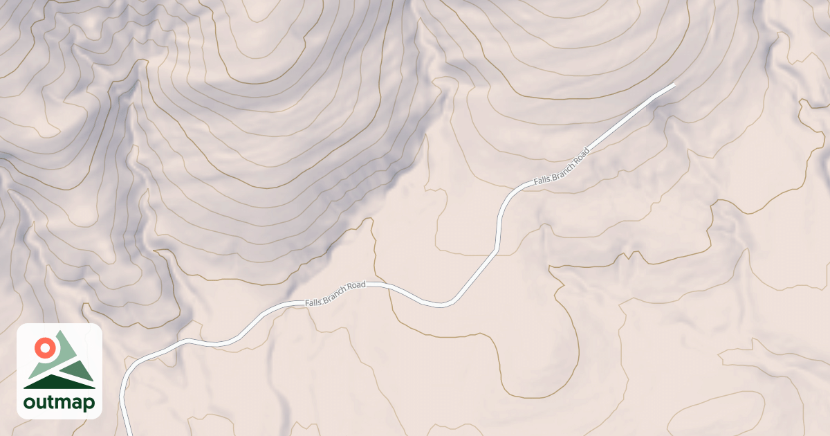 Map of DUTCH CREEK