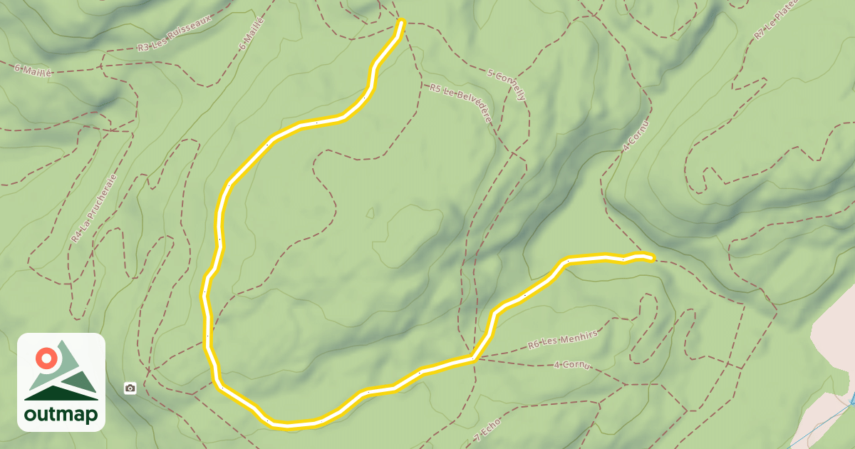 Map of 6 Maillé