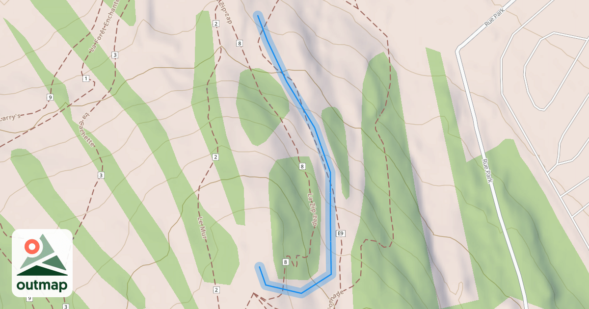 Map of 2. Grande-Allée