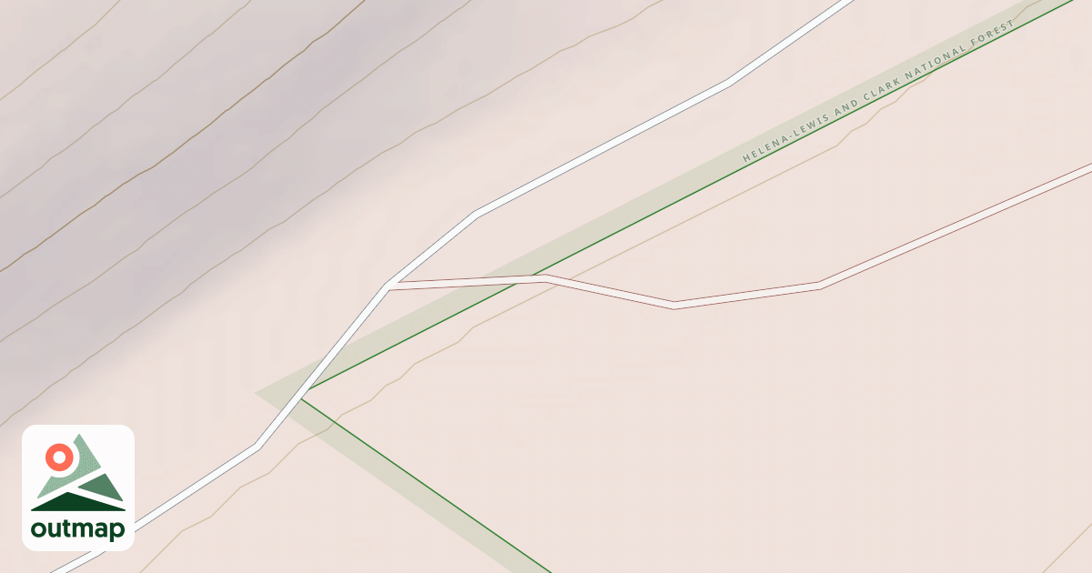Map of UND 487-B